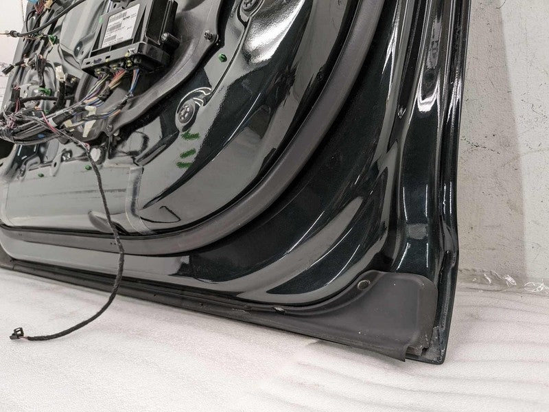 ⭕ 12-15 Tesla Model S Front Passenger Side Door Shell Panel Right Gree