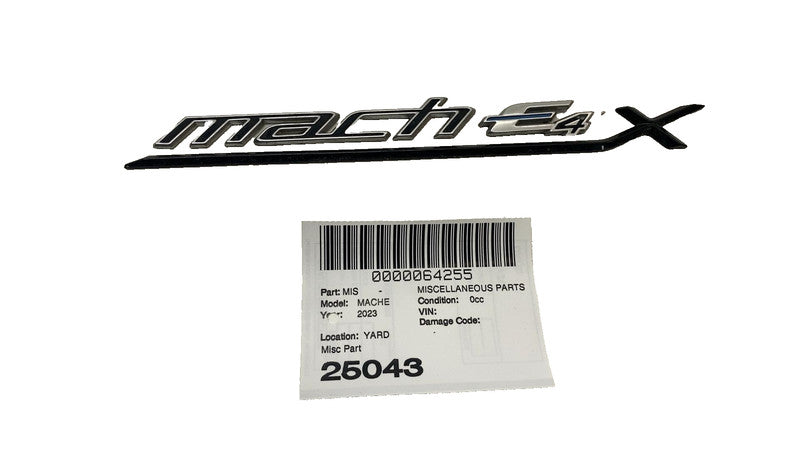 ⭕ 2021 2022 2023 2024 Ford Mustang Mach-E Door Name Plate Logo Emblem