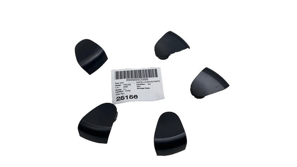 ⭕ 16-20  Model S Wheel Twin Turbine Sonic Carbon Lugnut Cover Black 1071979-01-A