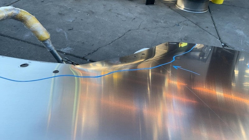 192831700A 2024-2025 Tesla Cybertruck Rear Passenger Right Quarter Panel Fender Sail RH OEM