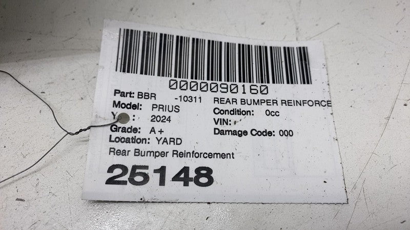 ⭕ 2023 2024 Toyota Prius Rear Bumper Reinforcement Impact Absorber Bar