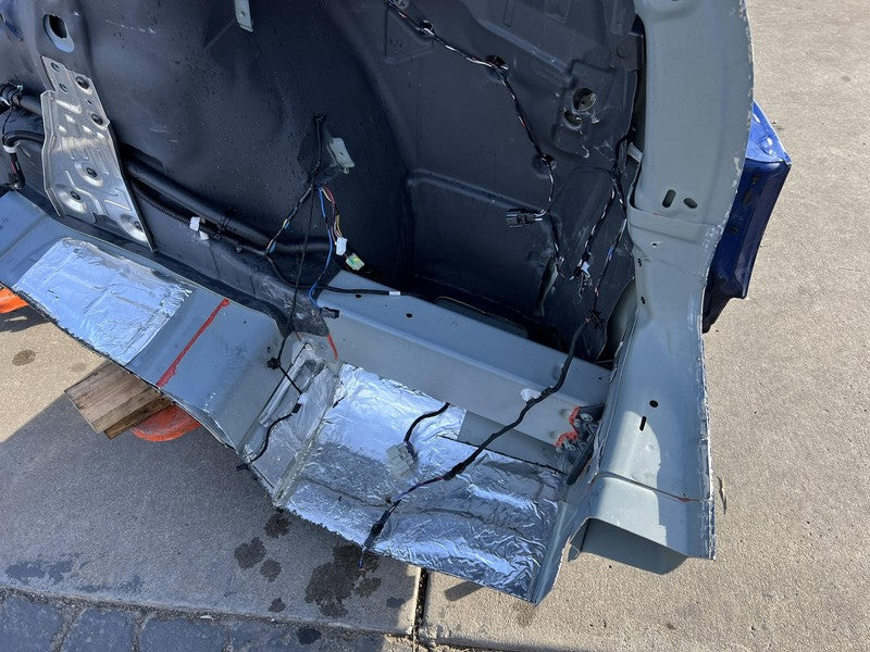 ⭕ 2016-2020 Tesla Model X MX Rear Passenger Right Quarter Panel Cutout Blue PPSB