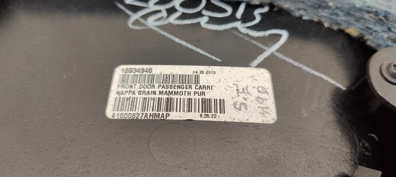 1007936 09 J ⭕ 12-20 Model S Front Right Interior Door Panel Trim Card Cover OEM 1007936-09-J