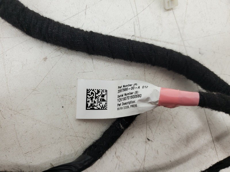 206796600A ⭕ 2017-2023 Tesla Model 3 Rear Right Door Wiring Harness Cable Wire 2067966-00-A