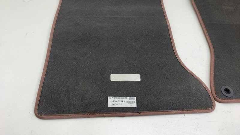 A2426800348 ⭕ 2014-2015 Mercedes-Benz B Electric Drive SET of 4 Floor Mat Carpet A2426800348