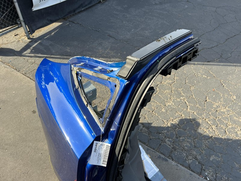 ⭕ 2016-2020 Tesla Model X MX Rear Passenger Right Quarter Panel Cutout Blue PPSB