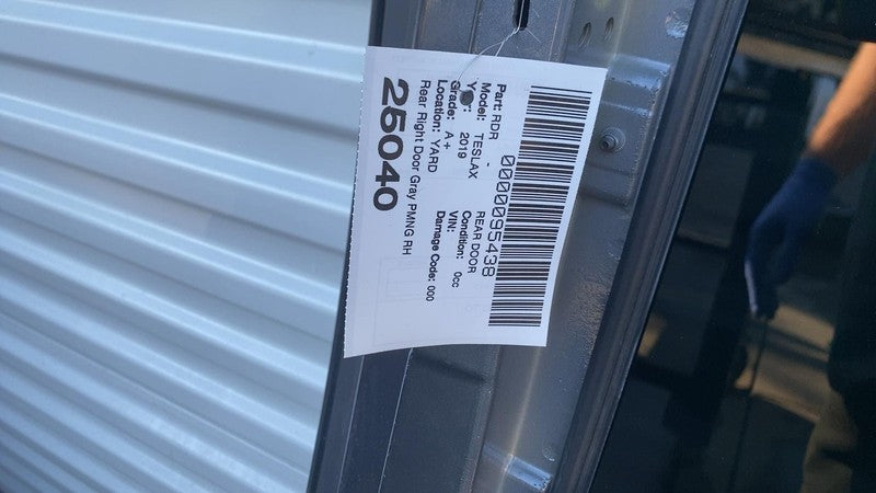 ⭕ 2016-2020 Tesla Model X Rear Passenger Side Door Shell Panel Right G