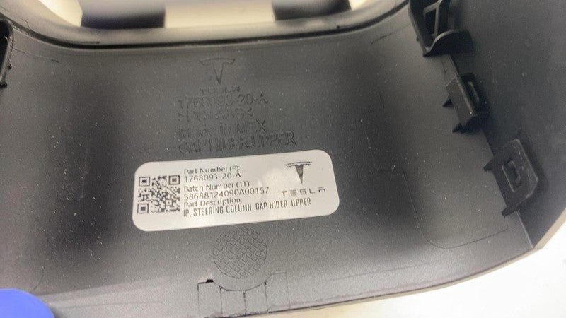 1768093-20-A ⭕ 24-25 Model 3 M3 Instrument Panel Steering Column Upper Gap Hider 1768093-20-A