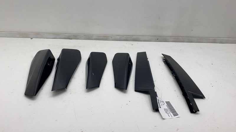 ⭕2021-2023 Volkswagen ID.4 Front & Rear Left & Right Door Panel Trim Cover Black