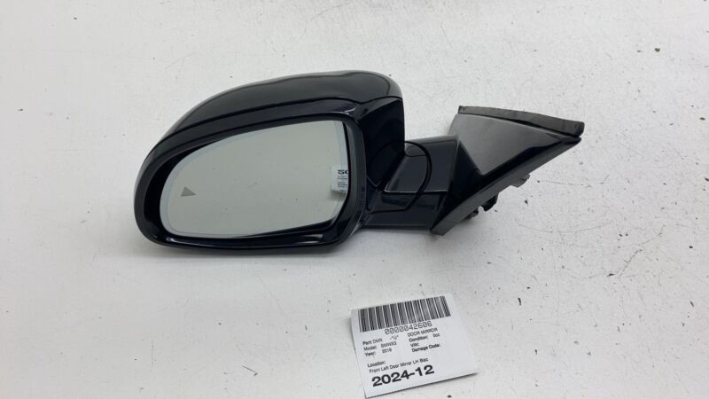 ⭕ 18-23 BMW X3 Front Driver Side Power Door Mirror Heated w/ Memory Black Left