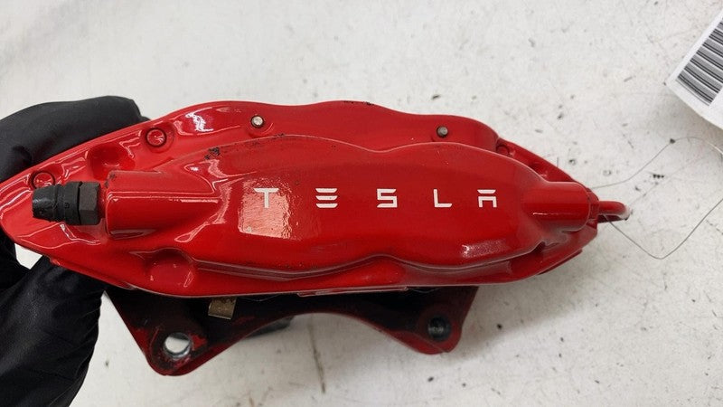 ⭕ 2016-2020 Tesla Model S X Rear Left Side Brembo Brake Caliper Red 10