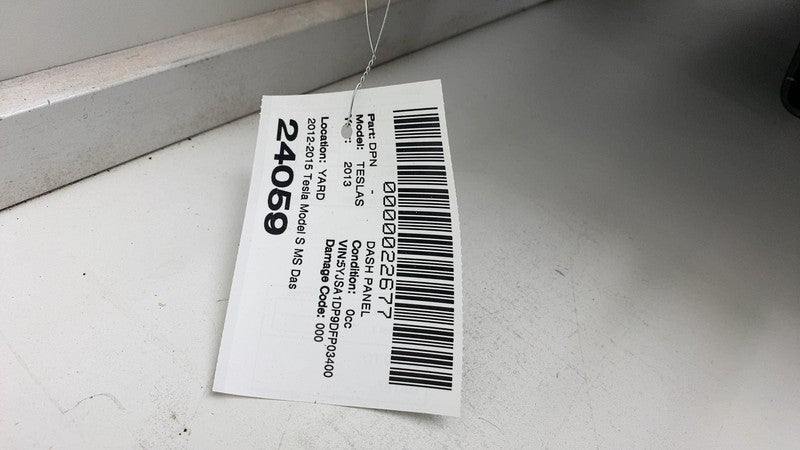 1004397-01-E ⭕ 12-15 Tesla Model S MS Dashboard Instrument Panel Dash Trim Cover 1004397-01-E