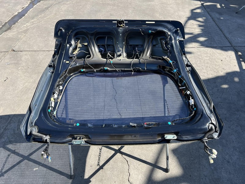 100263300E ⭕ 12-15 Model S Tailgate Hatch Panel & Liftgate Glass Black - PBSB 1002633-00-E