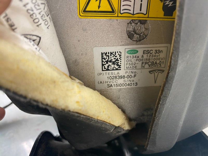 ⭕ 14-15 Tesla Model S Electric Air Conditioning A/C Compressor Pump 10