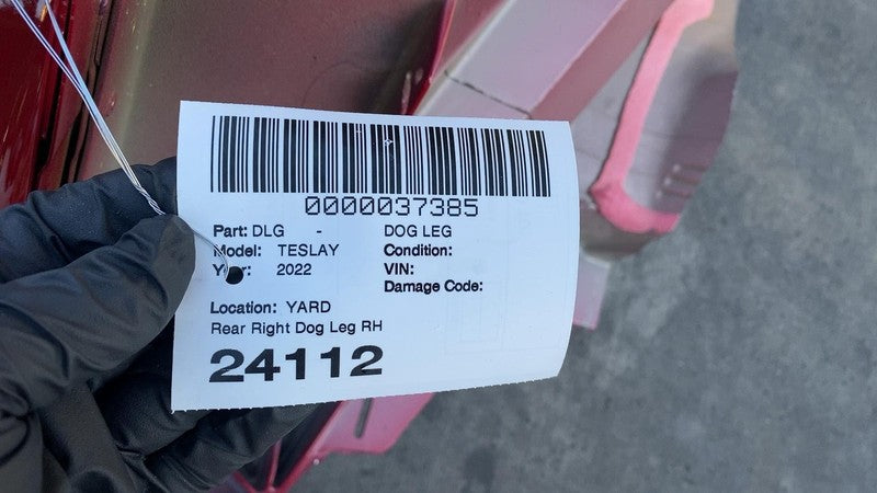⭕2020-2023 Tesla Model Y Rear Right Quarter Panel Wing Outer Skin Bottom Dog Leg