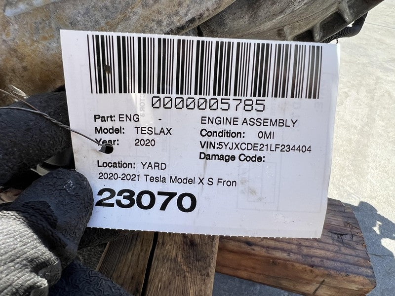 ⭕19-20 Model X Engine Motor Front Raven Drive Unit (FOR PARTS ONLY) 14