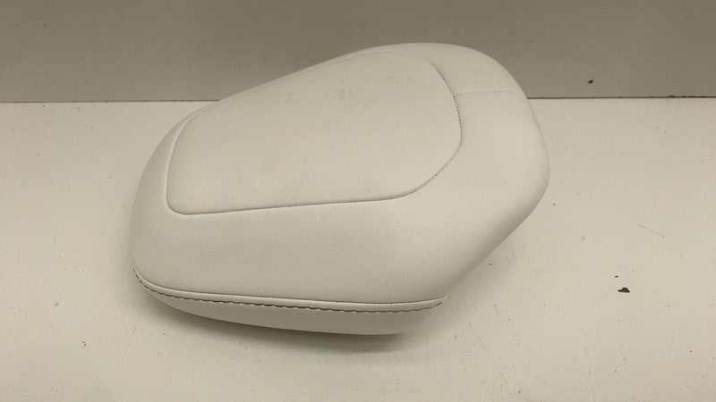 ⭕2016-2020 Tesla Model S MS White Headrest & Adjuster Mechanism HES Ac