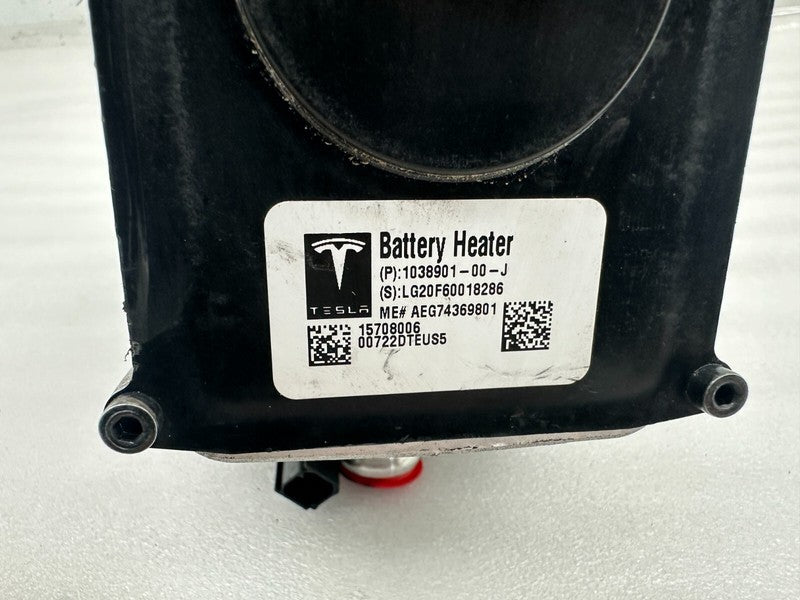 103890100J ⭕ 12-20 Tesla Model S Electric Battery Heater w/ Wiring Connector 1038901-00-J