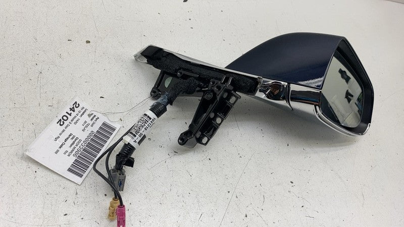⭕12-15 Model S Front Right Exterior Rear View Door Mirror Blue PMMB 10