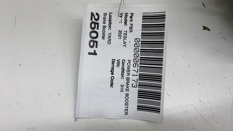 ⭕ 2020-2024 Tesla Model Y iBooster Power Brake Booster Master Cylinder Reservoir
