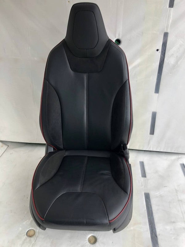 ⭕ 2012-2015 Tesla Model S Front Passenger Side Bucket Seat w/ Track Rail Right