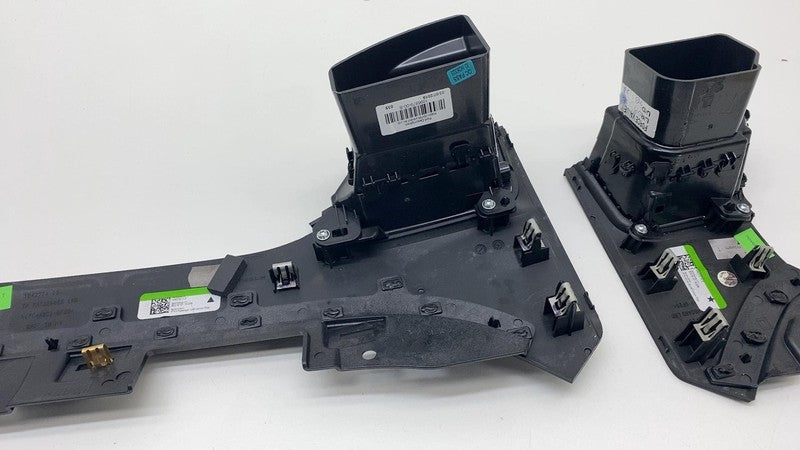 104277411D 2016-2020 Tesla Model X SET of Dash A/C Air Vent Outlet Dashboard Trim Panel OEM