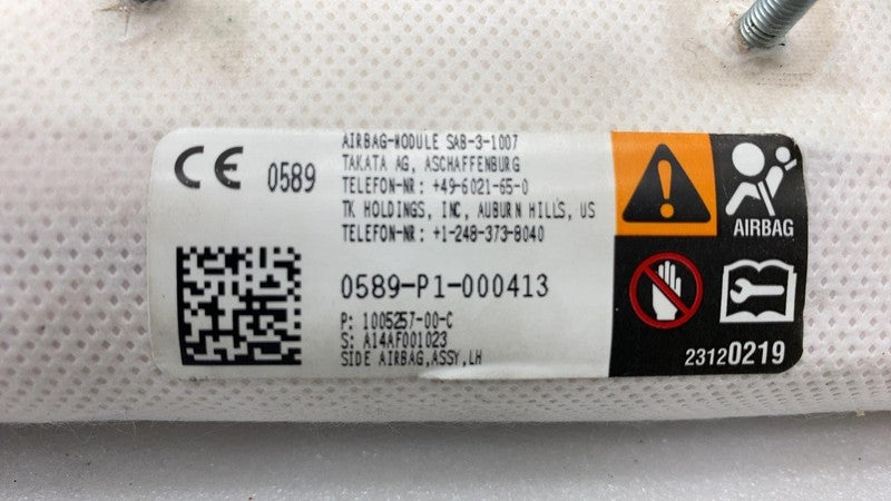 ⭕ 2012-2017 Tesla Model S MS Front Driver Side Seat Airbag Left OEM 10