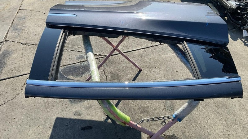 1028791-00-K ⭕ 2016-2023 Tesla Model X Rear Passenger Side Falcon Door Shell Panel Right Gray