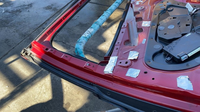 1028791-00-K ⭕ 2016-2024 Tesla Model X Rear Passenger Falcon Door Shell Panel Right Red PPMR