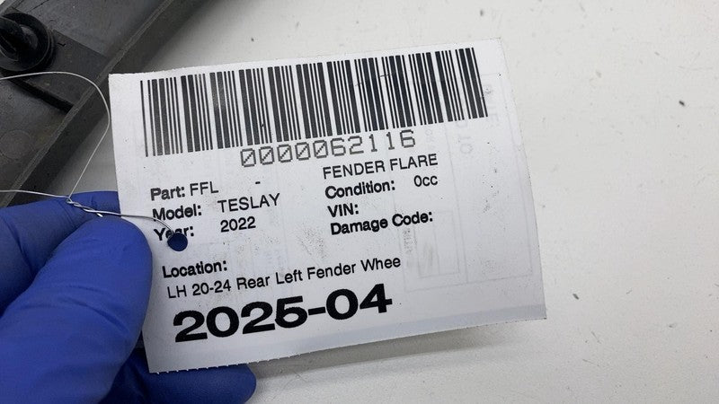1494187-00-C ⭕ 20-24 Model Y Rear Left Fender Garnish Flare Wheel Arch Molding 1494187-00-C