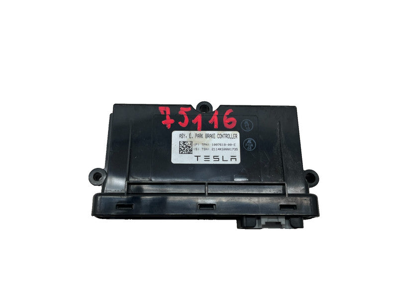 1007618 00 E ⭕12-20 Tesla Model S X Park Parking Brake Controller Control Module 1007618-00-E