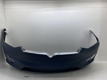 ⭕16-20 Tesla Model X Front Bumper Cover w/ Foglight Primed Assembly 1091879-S0-A