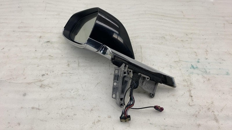 ⭕ 12-15 Model S Driver Side Rear View Door Mirror Left Black - PBSB 6005864-00-E