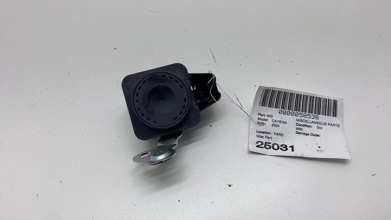4M0.951.285 ⭕ 2024 Porsche Cayenne Anti-Theft Alarm Siren Tone Horn w/ Bracket OEM 4M0951285