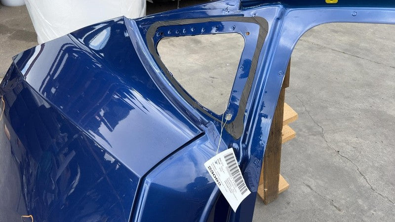 ⭕ 20-23 Tesla Model Y Rear Right Passenger Quarter Panel Structural Cutout Blue