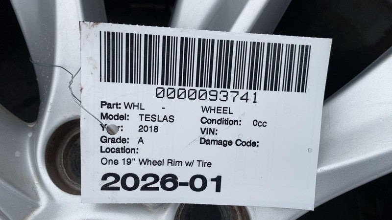 ⭕ 16-20 Model S MS Wheel Rim 19x8.0+40MM + Goodyear Tire 245/45R19 105