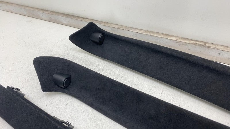 16-20 Model X Falcon Door Mid Gaphider Interior Trim+Sunvisor Bezel 10