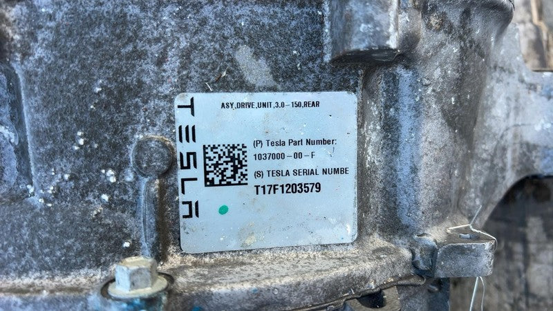 ⭕ 15-19 Tesla Model S X Electric Engine Motor Rear Small Drive Unit 10