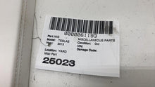 ⭕ 2012-2015 Tesla Model S MS PAIR Left & Right Center Console Armrest Pad White