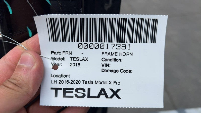 ⭕ 2016-2020 Tesla Model X Left A + B-Pillar + Rear Lower Structural Fr