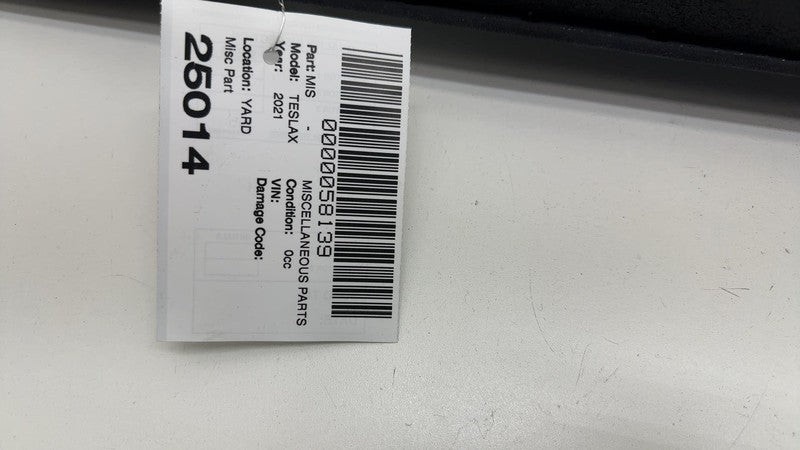 ⭕ 16-20 Model X Front Right A-Pillar Upper Carrier Cover Trim Panel 10
