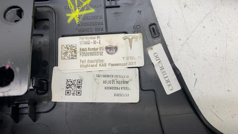 ⭕ 2024-2025 Tesla Model 3 M3 Lower Knee Safety Airbag Module Right 107