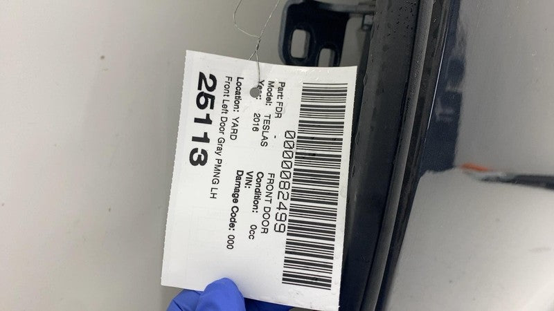 ⭕ 2012-2015 Tesla Model S Front Driver Side Door Shell Panel Left LH G