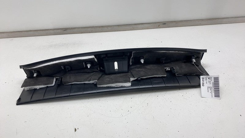 ⭕ 12-20 Model S Rear Trunk Latch Lock Sill Scuff Plate Trim Cover 1058