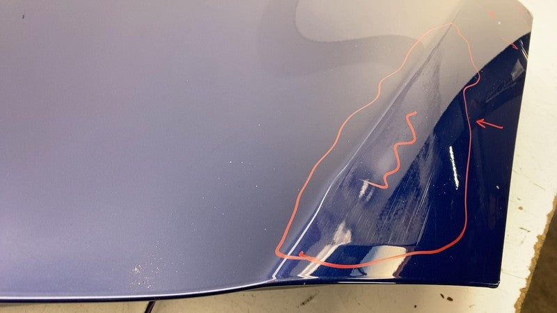 ⭕ 2016-2020 Tesla Model S Rear Passenger Right Door Shell Panel Blue -