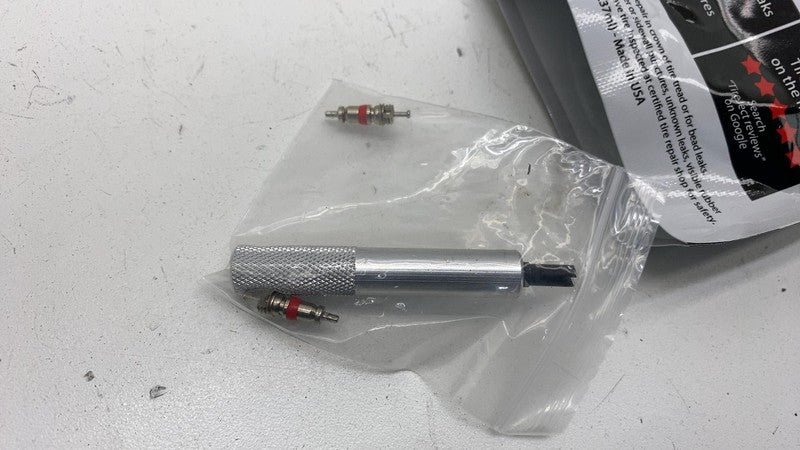 ⭕ Automotive TireJect Sealant Bead Leaks w/ Tire Deflator Air Blow Gun