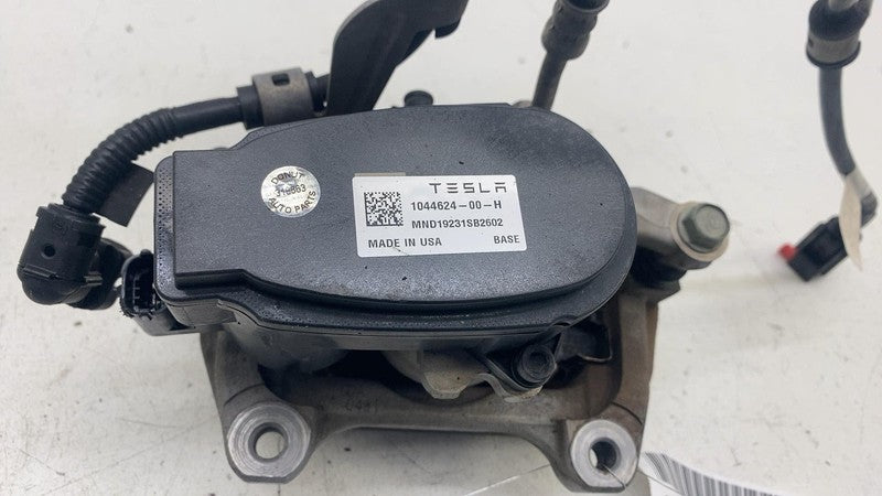 104462400H ⭕ 2017-2025 Tesla Model 3 Rear Right Caliper + Brake Hose Line BASE 1044624-00-H