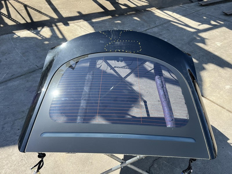 100263300E ⭕ 12-15 Model S Tailgate Hatch Panel & Liftgate Glass Black - PBSB 1002633-00-E
