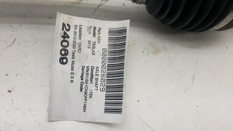 ⭕2012-2020 Tesla Model S X Rear Passenger Side CV Axle Shaft Halfshaft