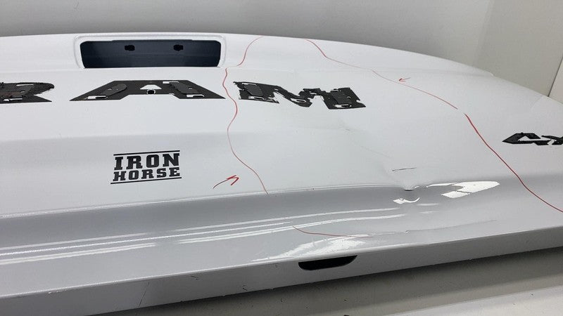 ⭕ 2025 Ram 1500 Pickup Rear Trunk Bed Lid Tailgate Shell Panel Assy White - PW7